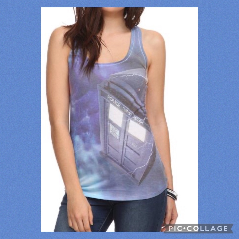 Dr. Who Tardis tank top!